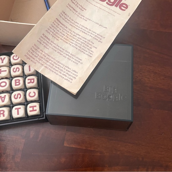 Vintage 1979 Parker Brothers Big Boggle Hidden Word Game - Picture 7 of 11